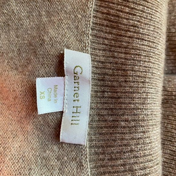 Garnet Hill Cashmere sweater xs - Picture 3 of 7
